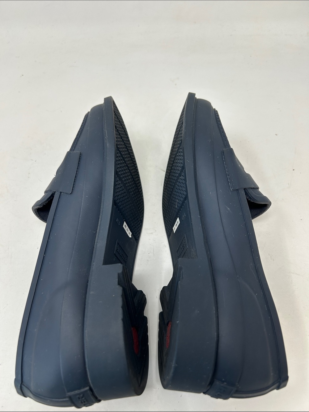Hunter Refined Matte Penny Loafer Size 7 Navy Blue - Picture 6 of 8